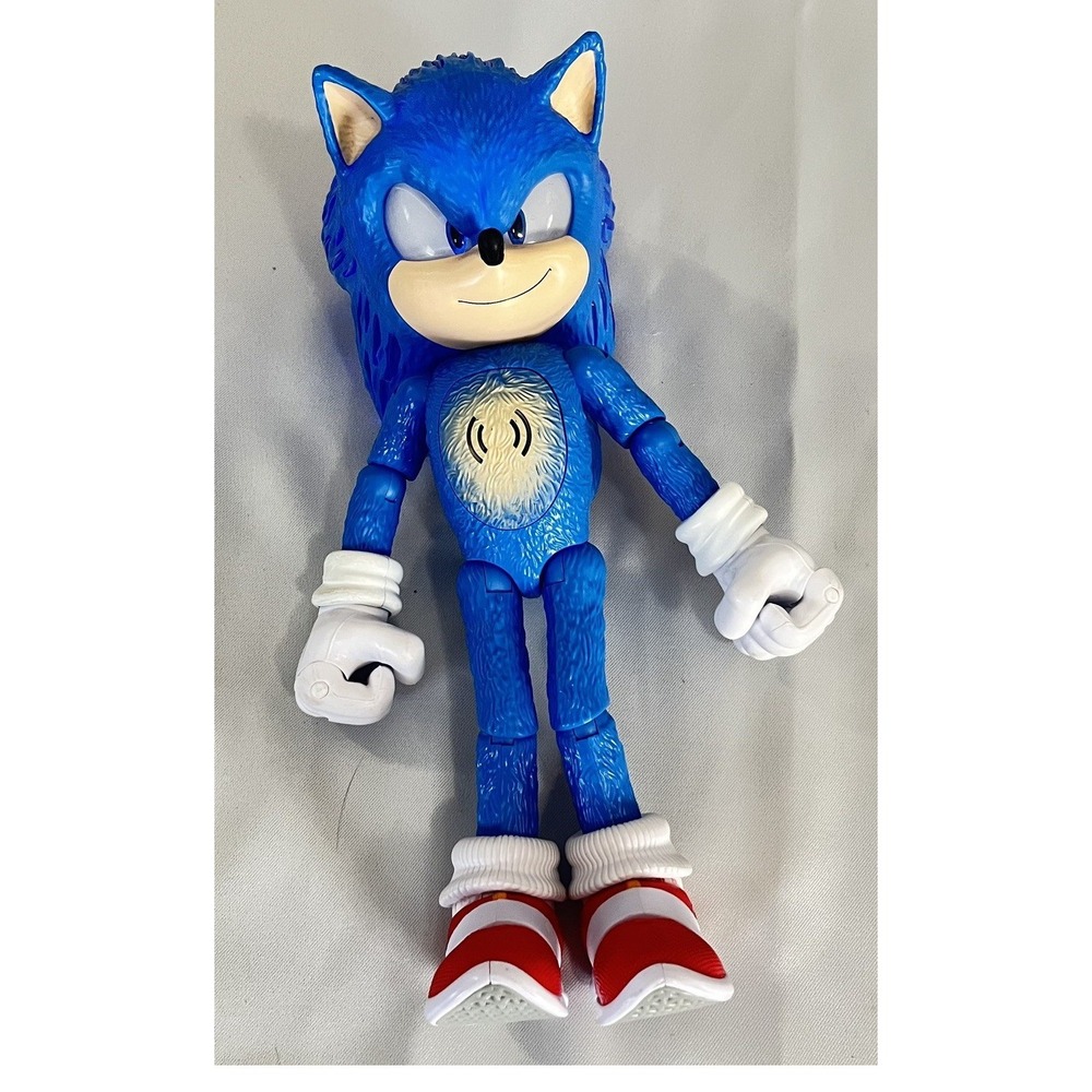 Sonic The Hedgehog 3 Ultimate Talking Sonic Lights 14" Action Figure‎ Jakks Toy